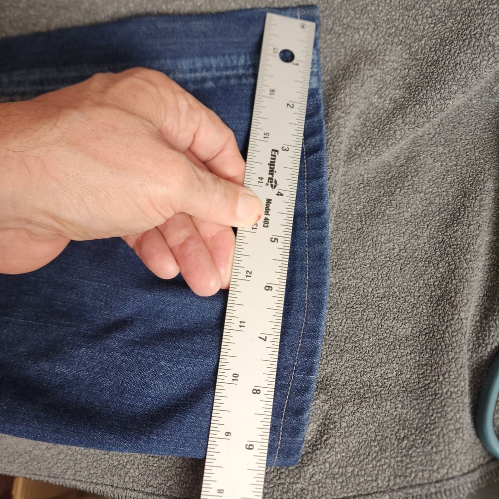 7 For All Mankind Relaxed Fit Jeans Mens 38 Blue Medium Wash T521476S-476S USA - Picture 7 of 11